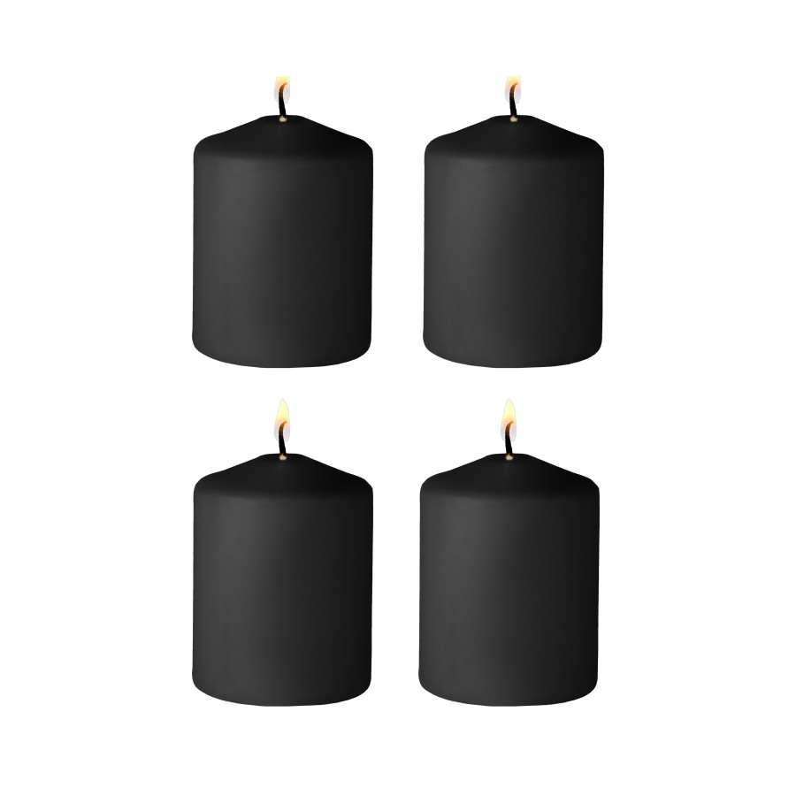 Lot de 4 Bougies Tease Candle Figue noire 24g