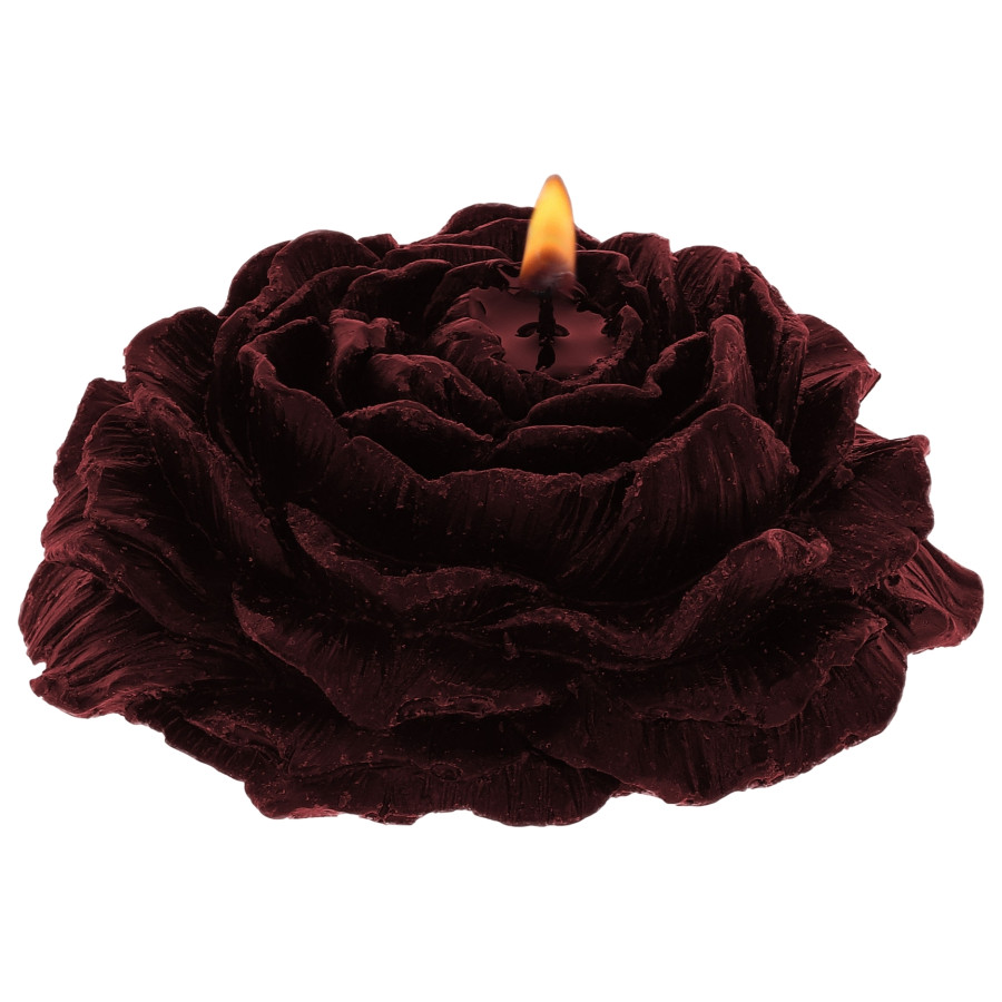 2 Bougies Sm Rose Candles Noire-Rouge