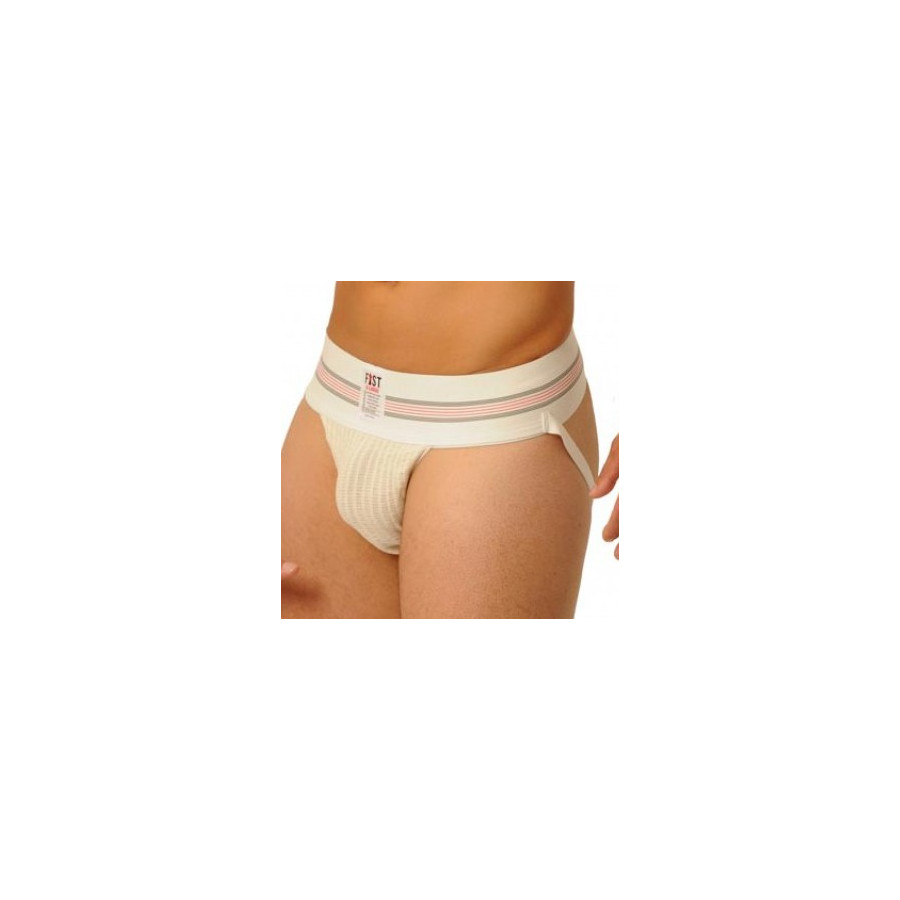 Jockstrap Fist Large Bande Blanc