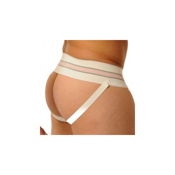 Jockstrap Fist Large Bande Blanc