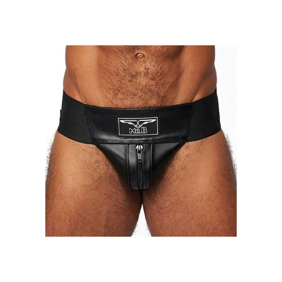 Jockstrap en cuir Mister B Noir