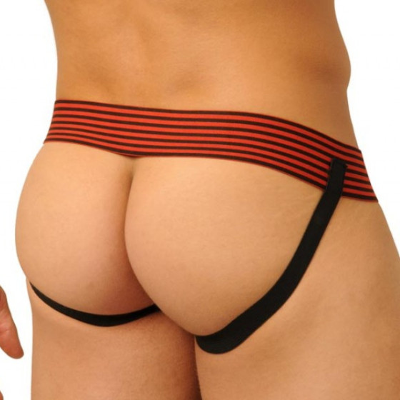 Jockstrap Fist Leather Rouge