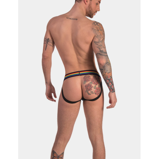 Jockstrap Barcode Pride rouge