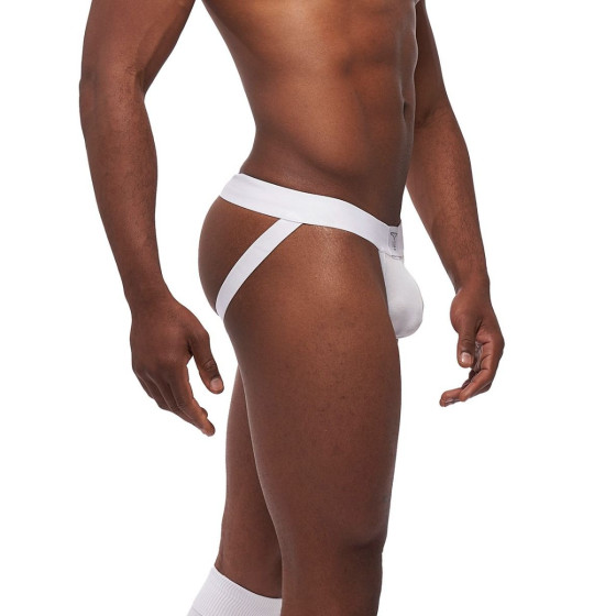 Lot de 3 Jockstraps Mister B TORONTO Blanc-Noir-Rouge