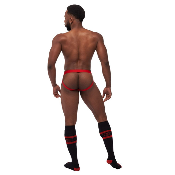 Lot de 3 Jockstraps Mister B TORONTO Blanc-Noir-Rouge