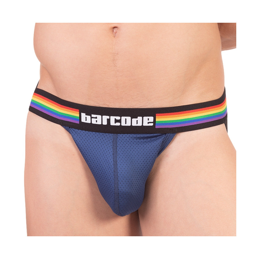 Jockstrap Barcode PRIDE Marine