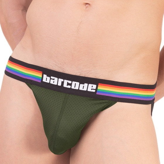 Jockstrap Barcode PRIDE Kaki