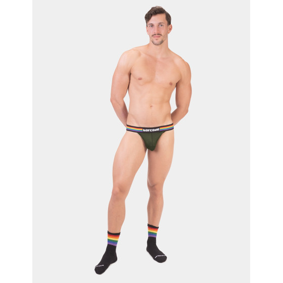 Jockstrap Barcode PRIDE Kaki