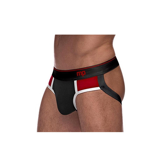 Jockstrap RETRO SPORT Noir-Rouge