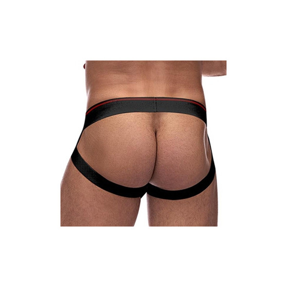 Jockstrap RETRO SPORT Noir-Rouge