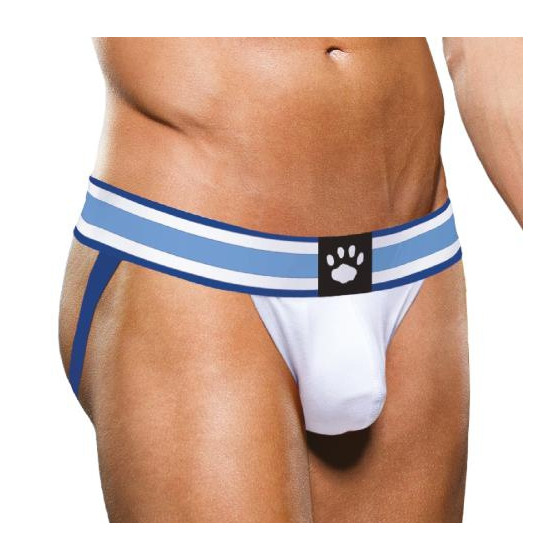 Jockstrap Jock Prowler Blanc-Bleu