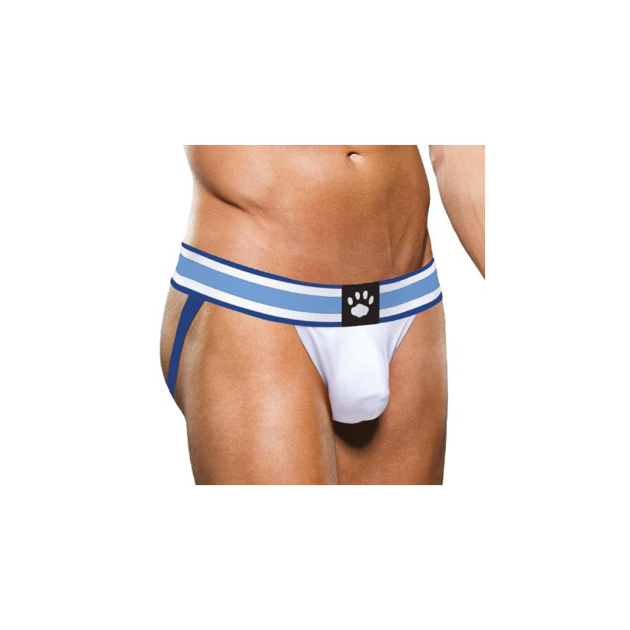 Jockstrap Jock Prowler Blanc-Bleu