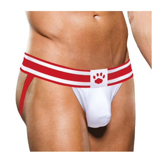 Jockstrap Jock Prowler Blanc-Rouge