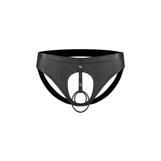 Jockstrap Double Ring Noir