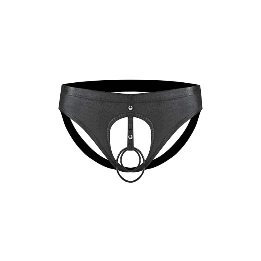 Jockstrap Double Ring Noir