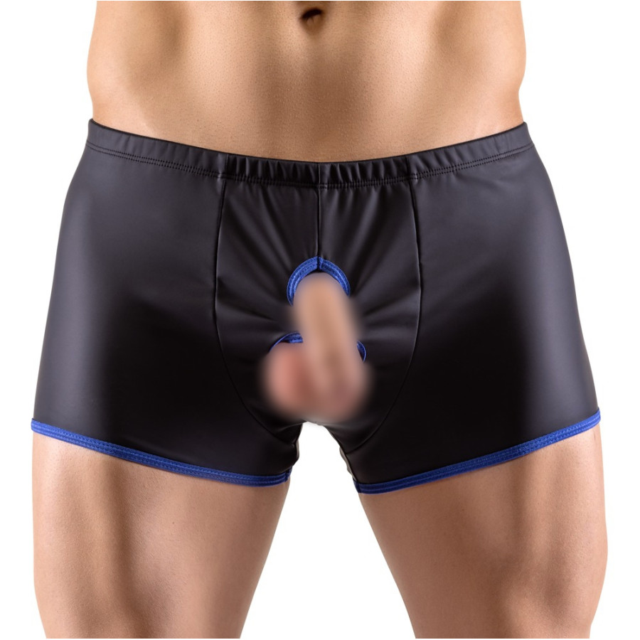 Boxer ouvert Joy Ring Noir-Bleu