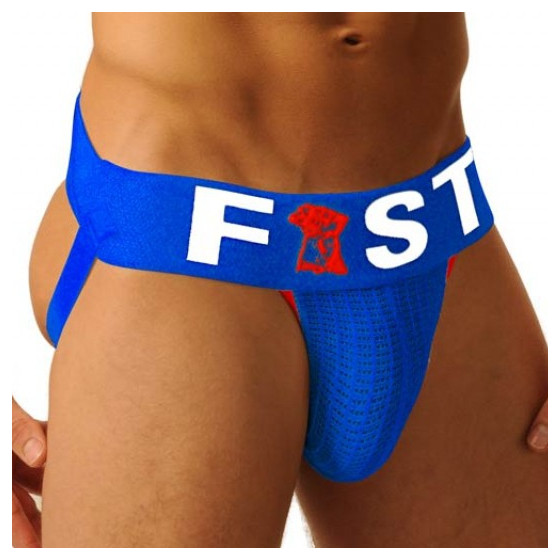 Jockstrap Fist Logo Bleu