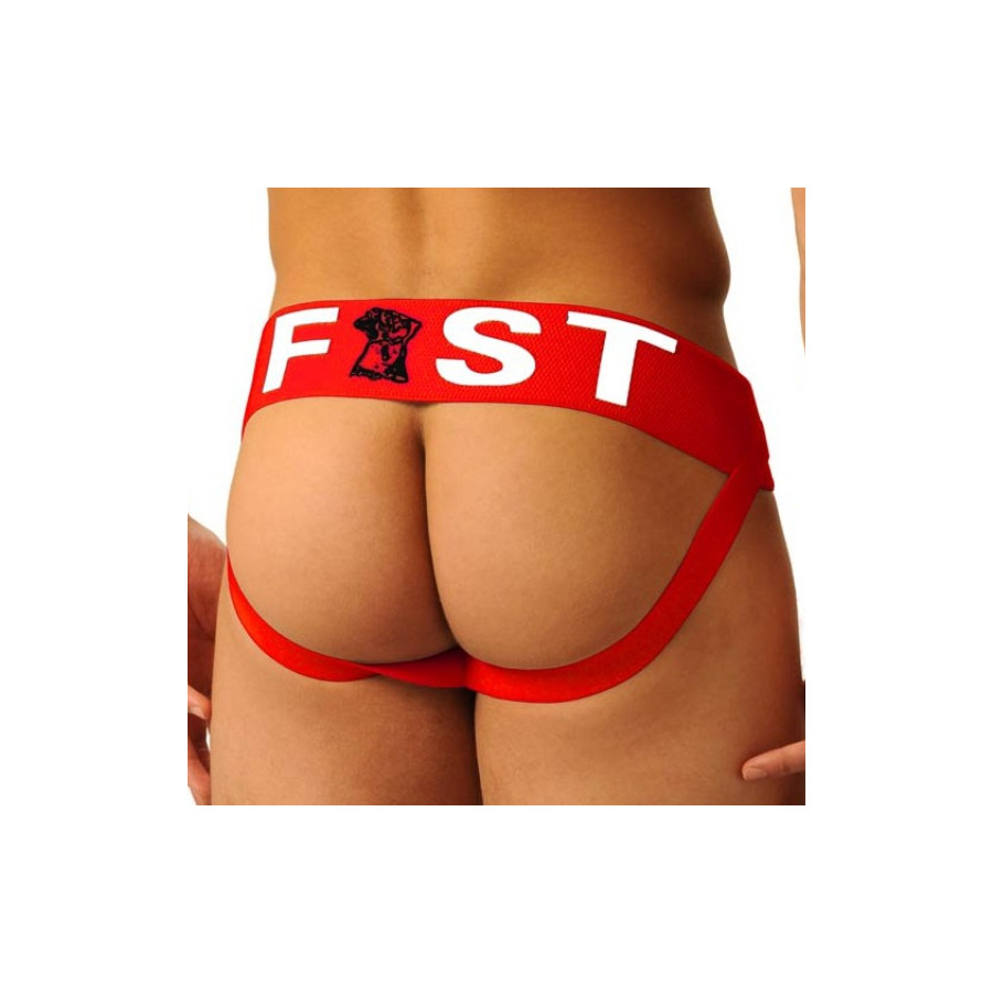 Jockstrap Fist Logo Rouge