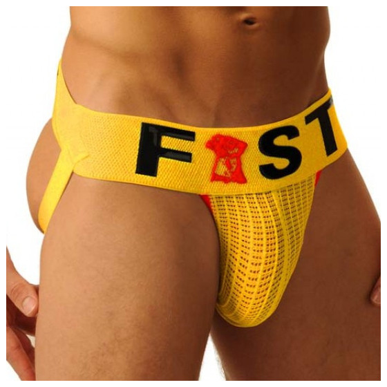 Jockstrap Fist Logo Jaune