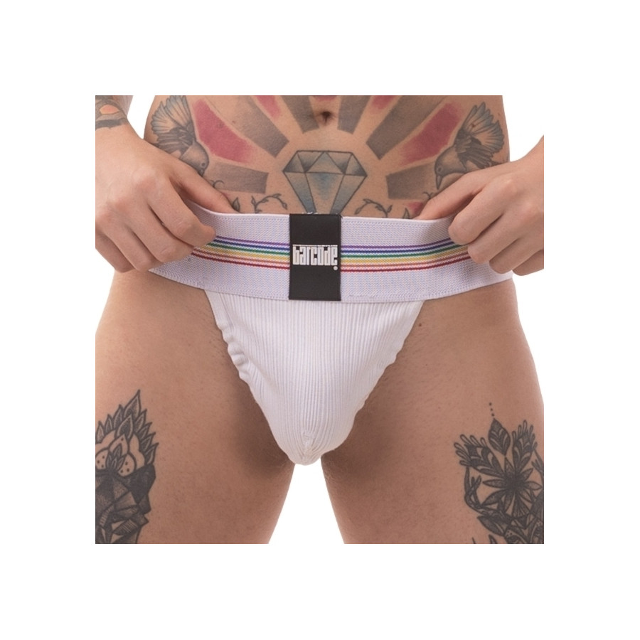 Jockstrap Proud Boy Blanc