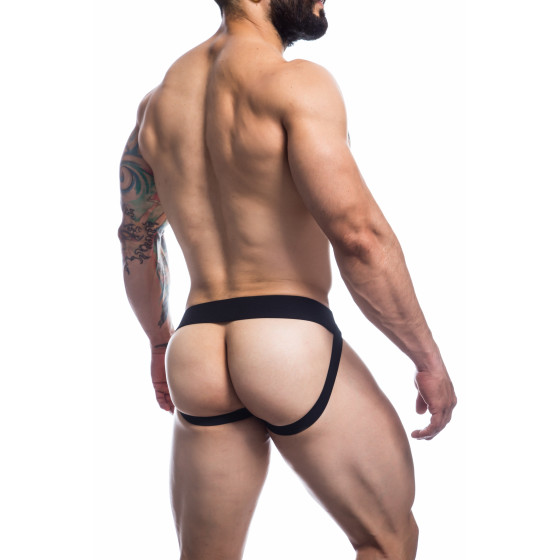 Jockstrap Stripe Rose-Noir