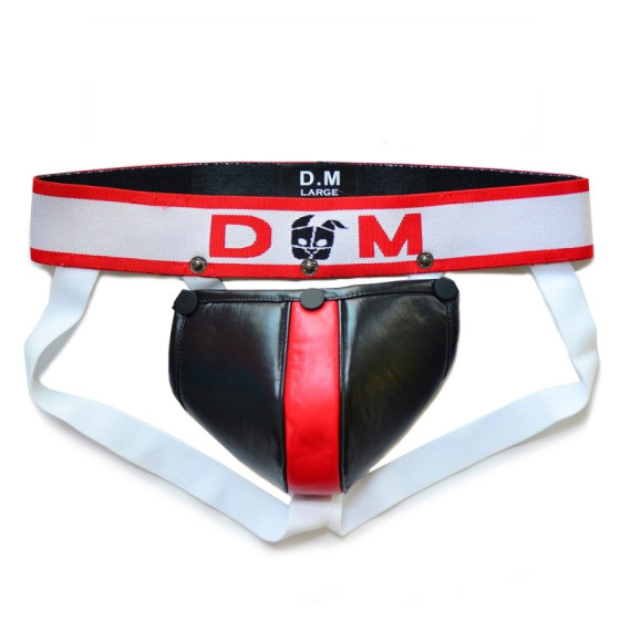 Jockstrap Neo Dungeon Noir-Rouge