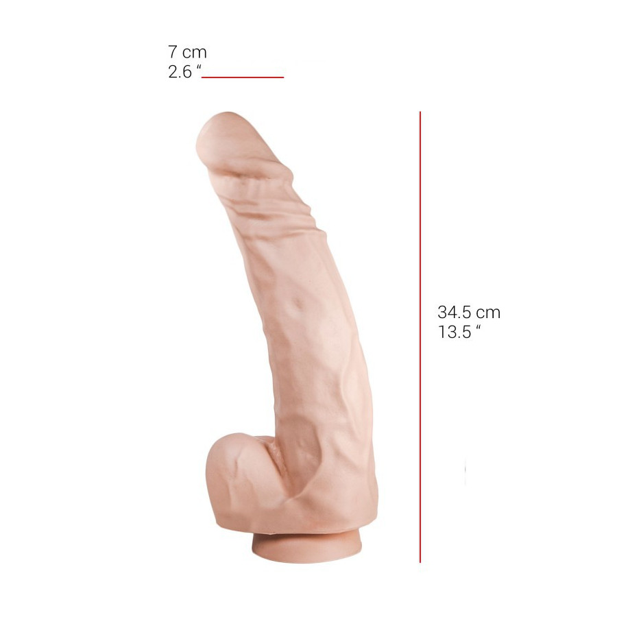 Gode XXL Large Dildorama 26 x 7 cm Flesh