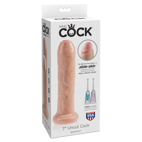 Gode UNCUT KingCock 18 x 4.5 cm