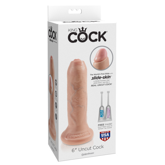 Gode UNCUT KingCock 15 x 3.8 cm