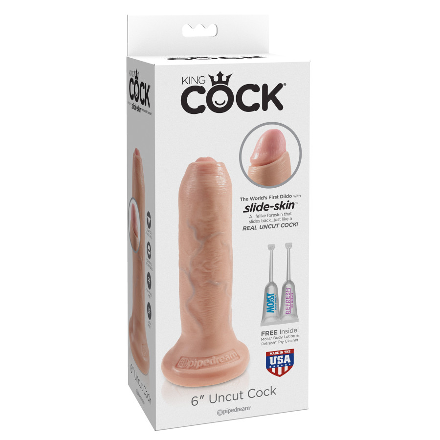 Gode UNCUT KingCock 15 x 3.8 cm