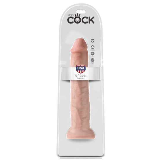 Gode King Cock - 29.5 x 6.2 cm Flesh