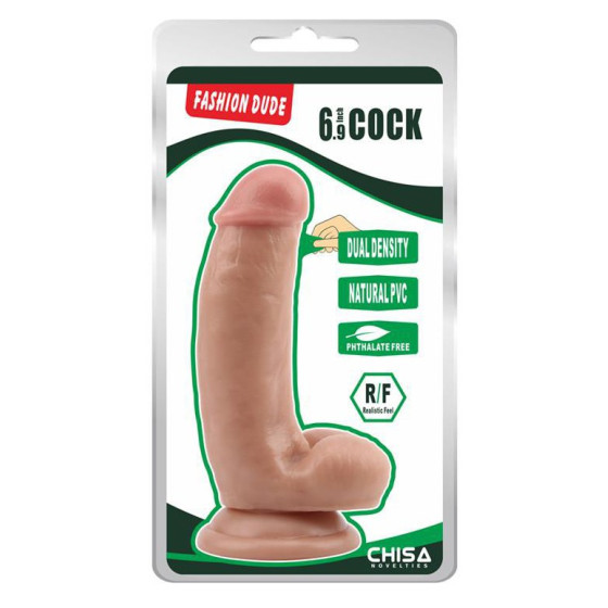 Dildo Fashion Dude courbé avec ventouse 14 x 3.7cm