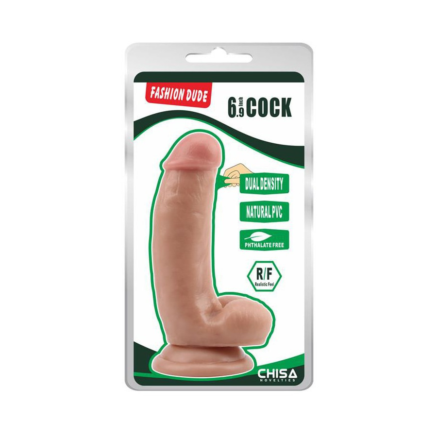 Dildo Fashion Dude courbé avec ventouse 14 x 3.7cm