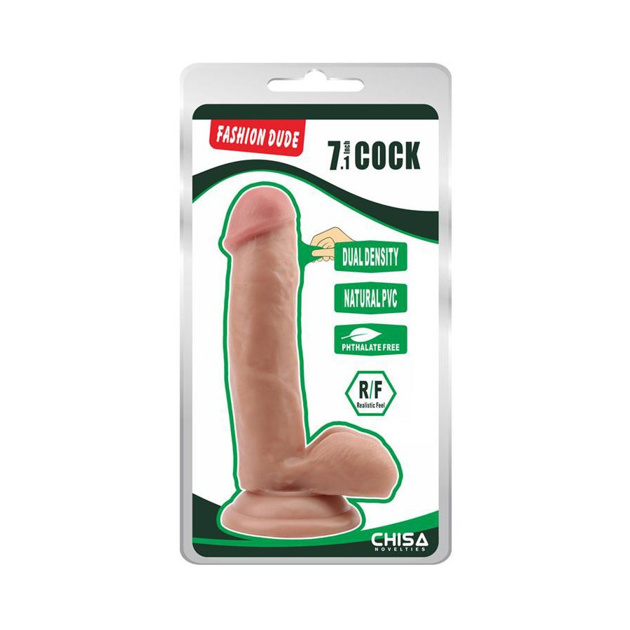 Dildo Fashion Dude avec ventouse 14.5 x 4cm