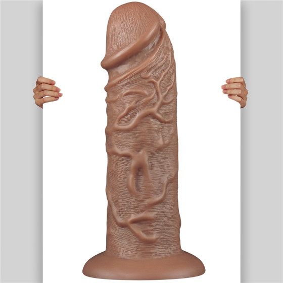 Gode Chubby Dildo 23 x 6.5 cm Marron