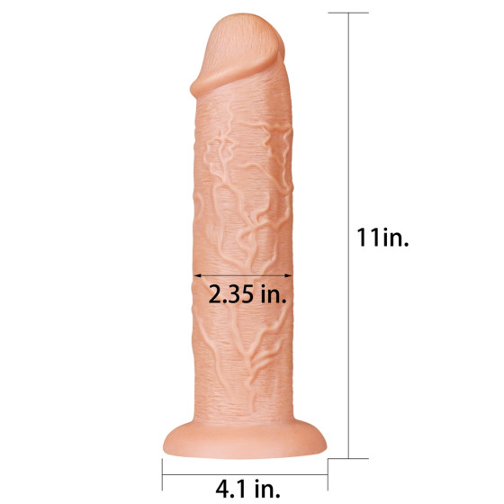 Gode Long Dildo 25 x 6 cm