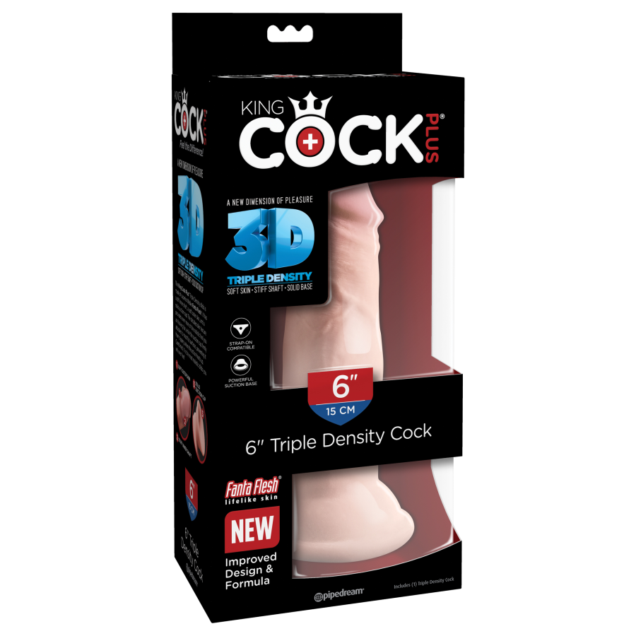 Gode King Cock Triple Density 6 - 16 x 4.3 cm