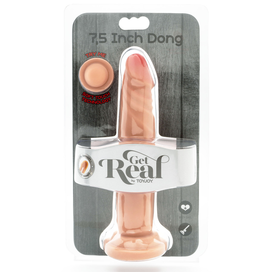 Gode réaliste Get Real Dual Density 18 x 3.5 cm