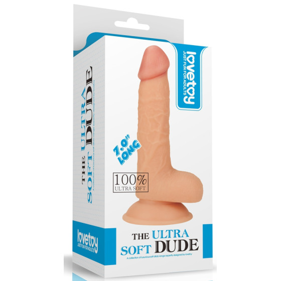 Gode réaliste Soft Dude 13 x 3.5cm