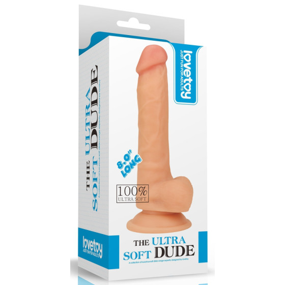 Gode réaliste Soft Dude 15 x 4cm