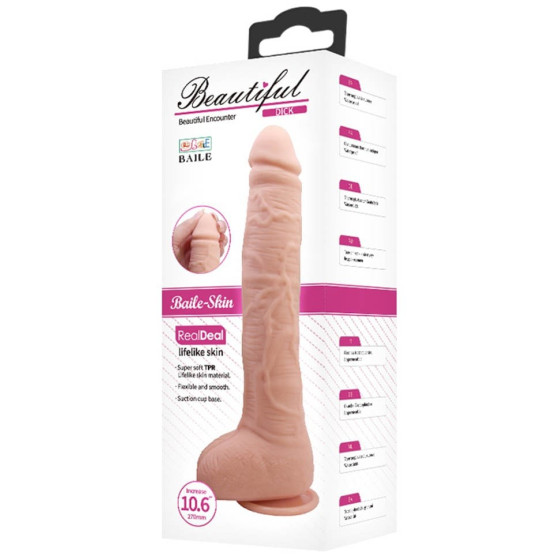 Gode réaliste Dick Beautiful 21 x 4.5cm