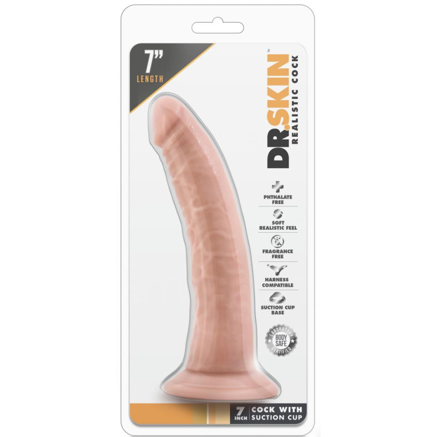 Gode réaliste Cock Long Dr Skin 17 x 4cm