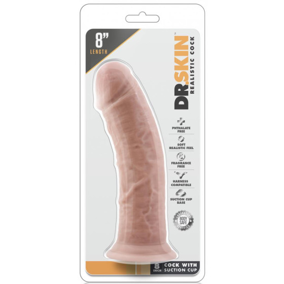 Gode réaliste Cock Harn Dr Skin 18 x 5cm