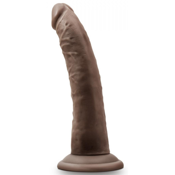 Gode réaliste Cock Long Dr Skin 17 x 4cm Marron