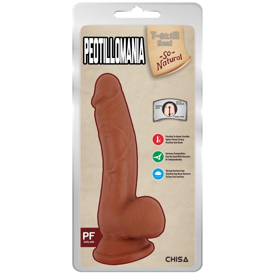 Gode réaliste Peotillomania 14 x 4cm Latino