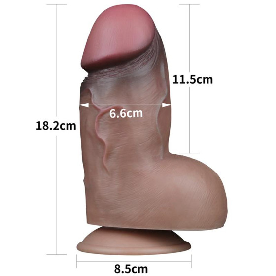 Gode ThickUp Nature Cock 12  x6.5cm Latino