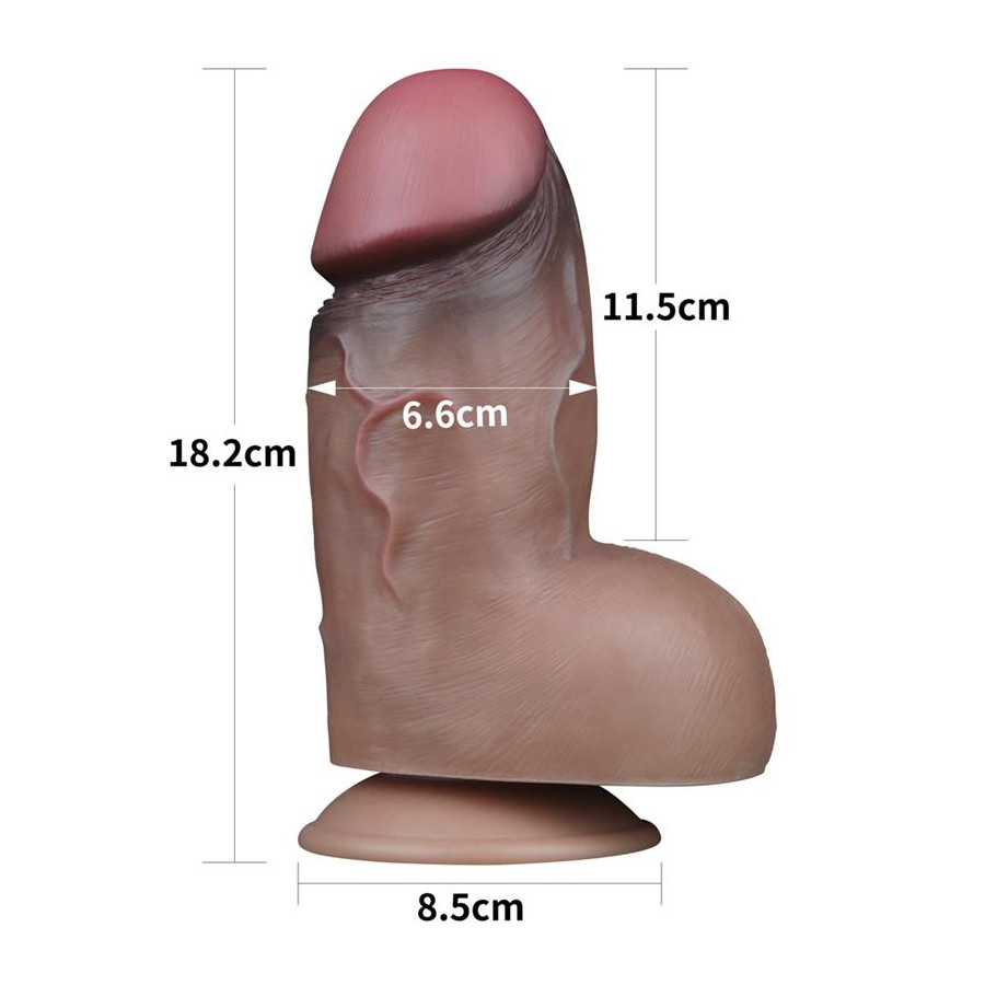 Gode ThickUp Nature Cock 12  x6.5cm Latino