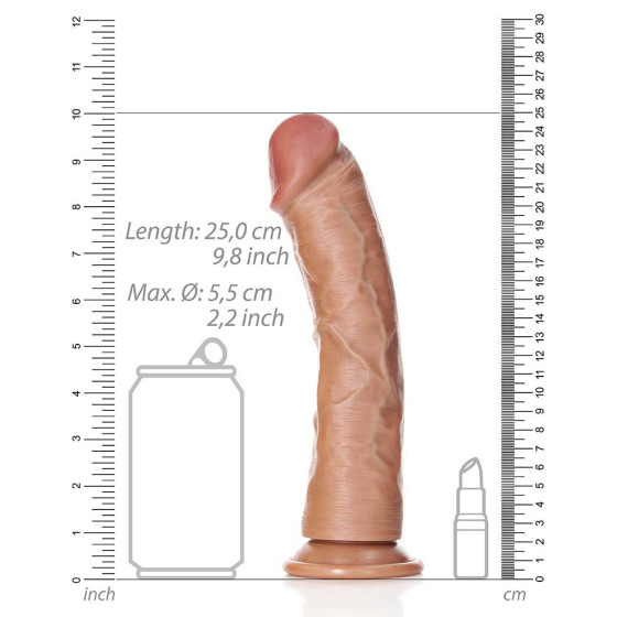 Gode réaliste Curved Strong 23 x 5.5cm Latino