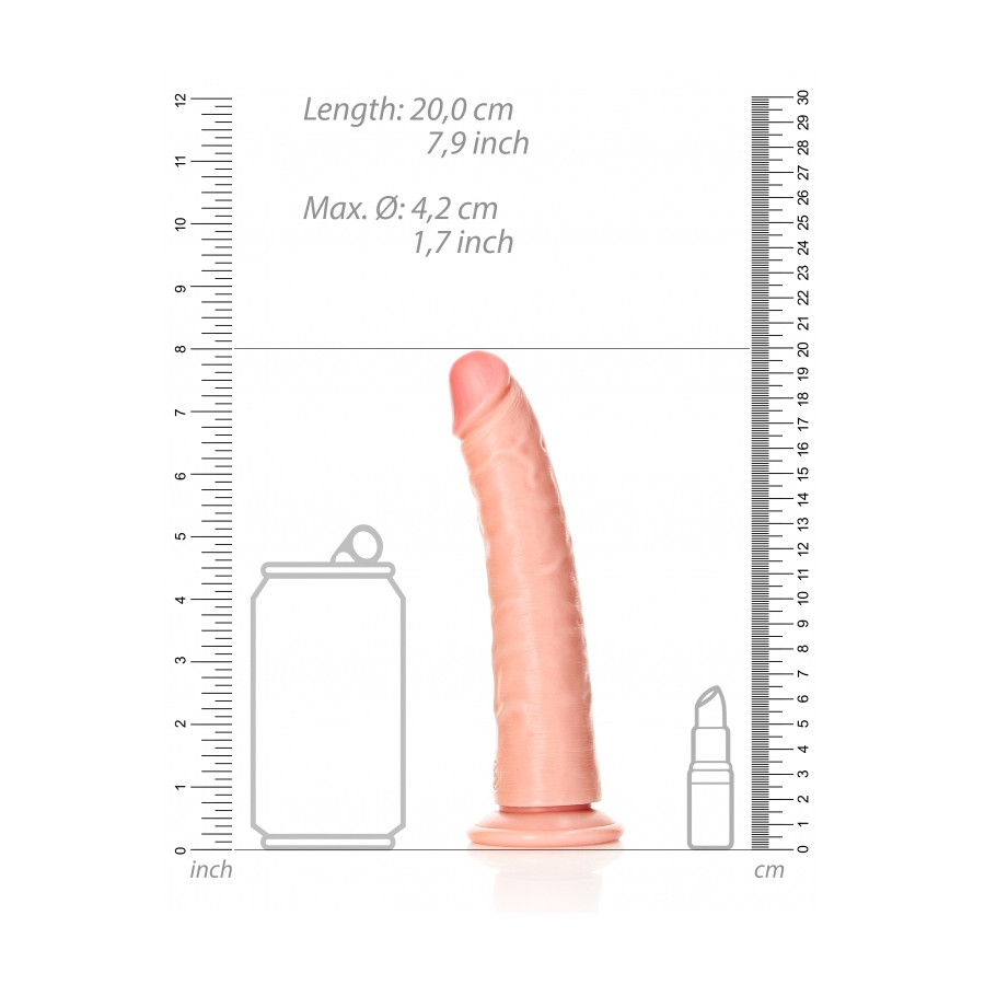 Gode réaliste Slim Dildo RealRock 18 x 4.2cm