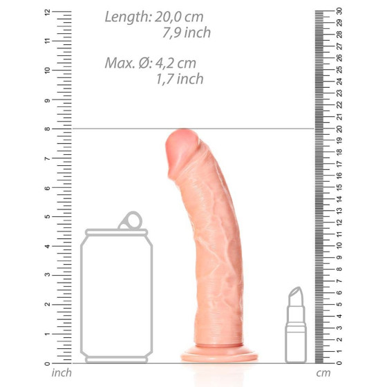 Gode réaliste Curved Dildo 18 x 4.2cm